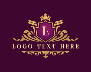 King - Luxury Royalty Crest logo design
