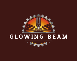 Laser Machinery Cutter logo design