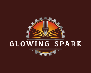 Laser Machinery Cutter logo design