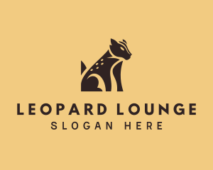 Snow Leopard Wildlife logo design