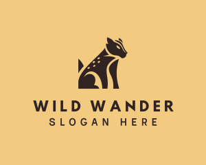 Snow Leopard Wildlife logo design