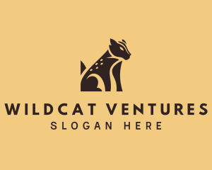 Wildcat - Snow Leopard Wildlife logo design