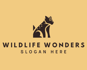 Snow Leopard Wildlife logo design