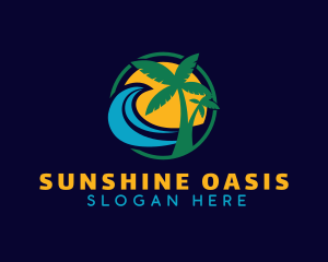 Summer Island Travel logo design