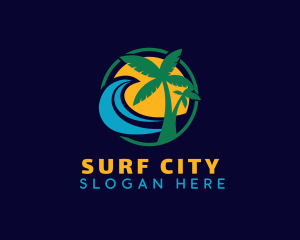 Summer Island Travel logo design