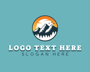 Outdoor - Rocky Mountain Valley logo design