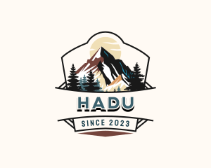 Shield - Mountain Peak Travel logo design