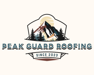 Mountain Peak Travel logo design