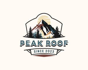 Mountain Peak Travel logo design