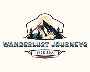Mountain Peak Travel logo design