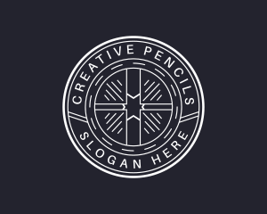 Hipster Auto Wheel logo design