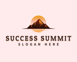 Sun Mountain Adventure logo design