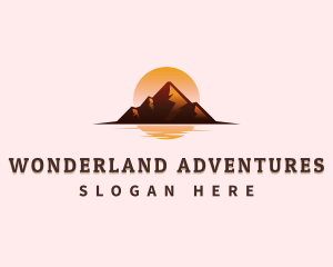 Sun Mountain Adventure logo design