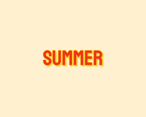 Hot Summer Wordmark logo design