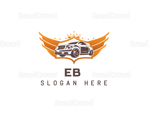 Luxury Car Wings Logo