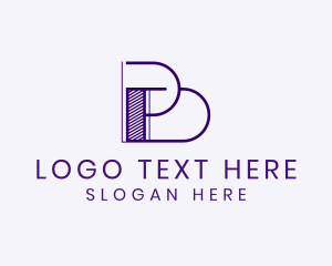 Modern Design Business Letter B logo design