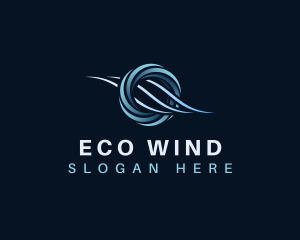 Cool Exhaust Wind logo design