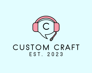 Call Center Chat Messaging  logo design