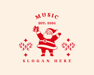 Santa Claus - Santa Claus Gift logo design