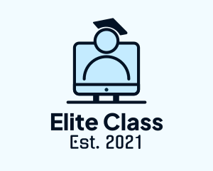 Student Online Class logo design