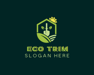 Shovel Eco Landscaping logo design