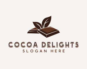 Chocolate - Cocoa Chocolate Confection logo design