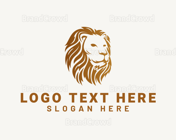 Animal Lion Wildlife Logo