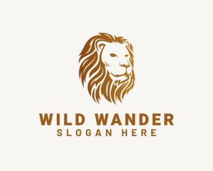 Animal Lion Wildlife logo design