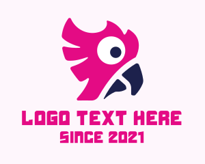 Tropical Bird - Wildlife Parakeet Bird logo design