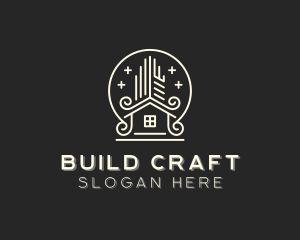 Residence Building Property logo design