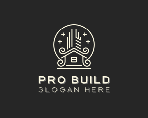 Residence Building Property logo design