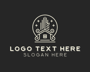 Homestead - Residence Building Property logo design