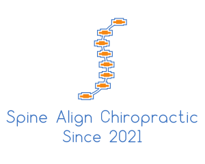 Bone Chiropractor Health  logo design