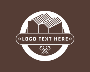 Land Developer - Townhouse Roof Repair logo design