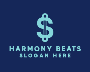 Money - Blue Dollar Technology logo design