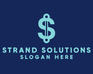 Blue Dollar Technology  logo design