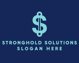 Blue Dollar Technology  logo design