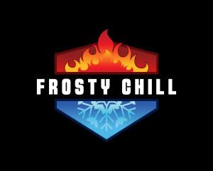 Cold - Hot Cold Refrigeration logo design