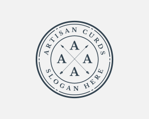 Fashion Hipster Arrow Apparel logo design