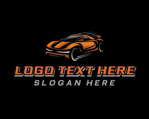 Car Racing Automobile Logo