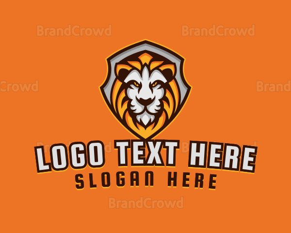 orange lion logo