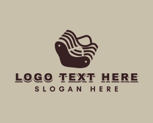 Home Staging - Sofa Chair Furniture logo design