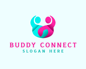 Buddy - People Unity Organization logo design