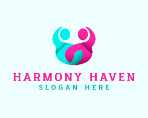 Harmony - People Unity Organization logo design