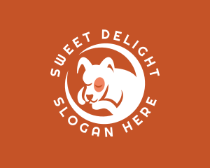 Treat - Dog Sleeping Shelter logo design