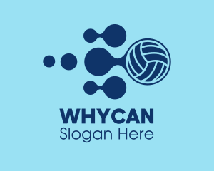 Volleybal Team - Volleyball Sports Equipment logo design