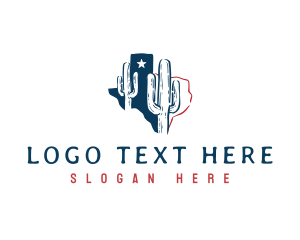 Cactus - Western Cactus Texas logo design
