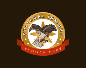 Philippine Eagle Bird logo design