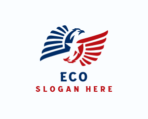 Animal - American Eagle Wings logo design