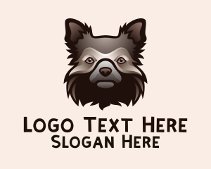 Shaggy Dog Head   Logo